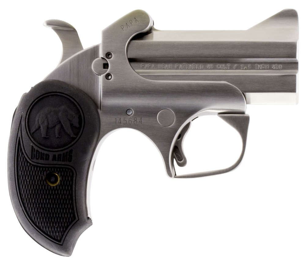 Handguns Bond Arms 3" 45ACP BOND BAPB   PAPA BEAR         45C/410 3    2R STST • Model: 3"